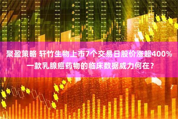 聚盈策略 轩竹生物上市7个交易日股价涨超400% 一款乳腺癌药物的临床数据威力何在？